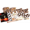 Kit montage carburateurs WEBER TR3A, TR4, TR4 AIRS