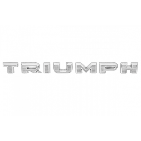 Jeu de lettres striées, Triumph TR3, TR3A