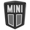 Badge capot Noir/Argent - Mini