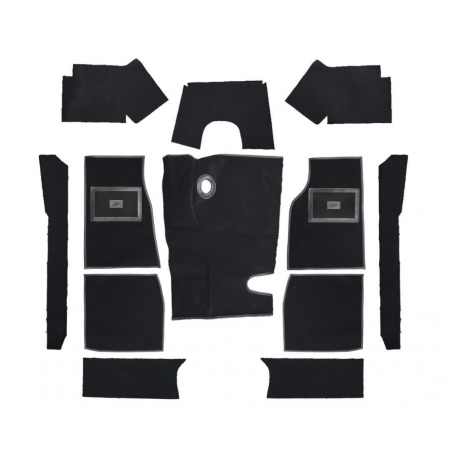 Kit moquette noire - Austin Healey BN6 & BN7