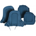 Kit housse de siège cuir bleu - Austin Healey BN1-BN4