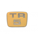 Badge émaillé de capot- Triumph TR5