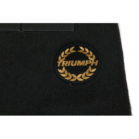 Paire de surtapis thermoformés avec logo Triumph